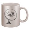 11oz Metallic Silver Mug Thumbnail