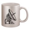 11oz Metallic Silver Mug Thumbnail