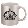 11oz Metallic Silver Mug Thumbnail