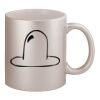 11oz Metallic Silver Mug Thumbnail