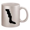 11oz Metallic Silver Mug Thumbnail