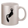 11oz Metallic Silver Mug Thumbnail