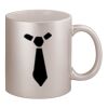 11oz Metallic Silver Mug Thumbnail