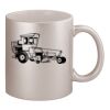 11oz Metallic Silver Mug Thumbnail