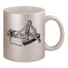 11oz Metallic Silver Mug Thumbnail