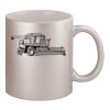 11oz Metallic Silver Mug Thumbnail