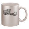 11oz Metallic Silver Mug Thumbnail