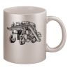 11oz Metallic Silver Mug Thumbnail