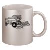 11oz Metallic Silver Mug Thumbnail