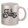 11oz Metallic Silver Mug Thumbnail