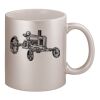 11oz Metallic Silver Mug Thumbnail