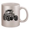 11oz Metallic Silver Mug Thumbnail