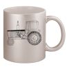 11oz Metallic Silver Mug Thumbnail