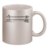 11oz Metallic Silver Mug Thumbnail