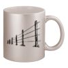 11oz Metallic Silver Mug Thumbnail