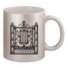 11oz Metallic Silver Mug Thumbnail