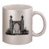 11oz Metallic Silver Mug Thumbnail