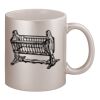 11oz Metallic Silver Mug Thumbnail