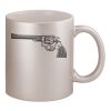 11oz Metallic Silver Mug Thumbnail