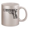 11oz Metallic Silver Mug Thumbnail
