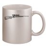 11oz Metallic Silver Mug Thumbnail
