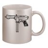 11oz Metallic Silver Mug Thumbnail