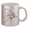 11oz Metallic Silver Mug Thumbnail