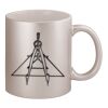 11oz Metallic Silver Mug Thumbnail