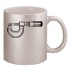 11oz Metallic Silver Mug Thumbnail