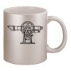 11oz Metallic Silver Mug Thumbnail