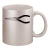 11oz Metallic Silver Mug Thumbnail