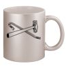 11oz Metallic Silver Mug Thumbnail