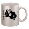 11oz Metallic Silver Mug Thumbnail