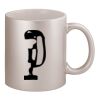 11oz Metallic Silver Mug Thumbnail
