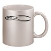 11oz Metallic Silver Mug Thumbnail