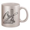 11oz Metallic Silver Mug Thumbnail