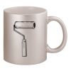 11oz Metallic Silver Mug Thumbnail