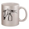11oz Metallic Silver Mug Thumbnail