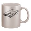 11oz Metallic Silver Mug Thumbnail