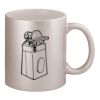 11oz Metallic Silver Mug Thumbnail