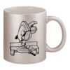 11oz Metallic Silver Mug Thumbnail