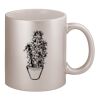 11oz Metallic Silver Mug Thumbnail