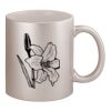 11oz Metallic Silver Mug Thumbnail