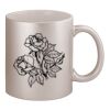 11oz Metallic Silver Mug Thumbnail