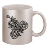 11oz Metallic Silver Mug Thumbnail