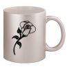 11oz Metallic Silver Mug Thumbnail