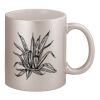 11oz Metallic Silver Mug Thumbnail
