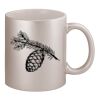 11oz Metallic Silver Mug Thumbnail