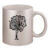 11oz Metallic Silver Mug Thumbnail