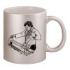 11oz Metallic Silver Mug Thumbnail